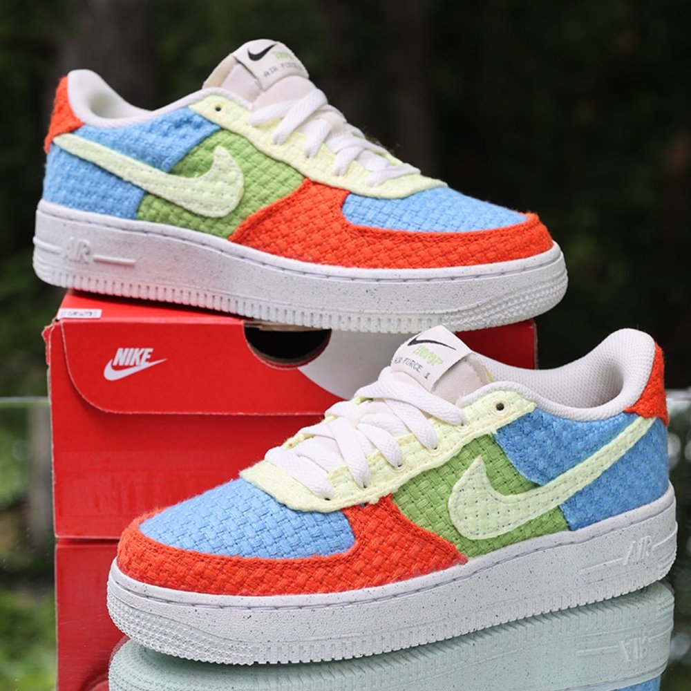 Nike Air Force 1 Low LV8 Hemp Size 5.5Y
